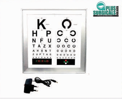 Snellen Chart Led Illuminated